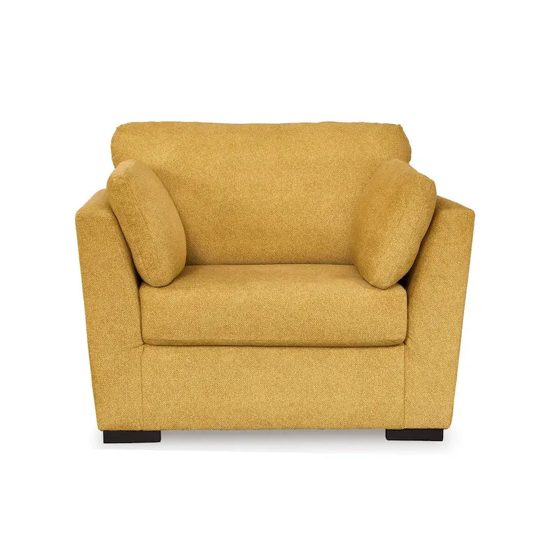 Roundhill Furniture Clareen gepolsterter Eineinhalb-Sessel, Cutler-Sessel, übergroßer Sessel