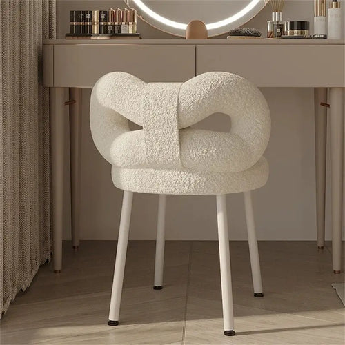 Silla mariposa para tocador de dormitorio