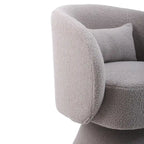 Upholstered Swivel Armchair (Set of 2)