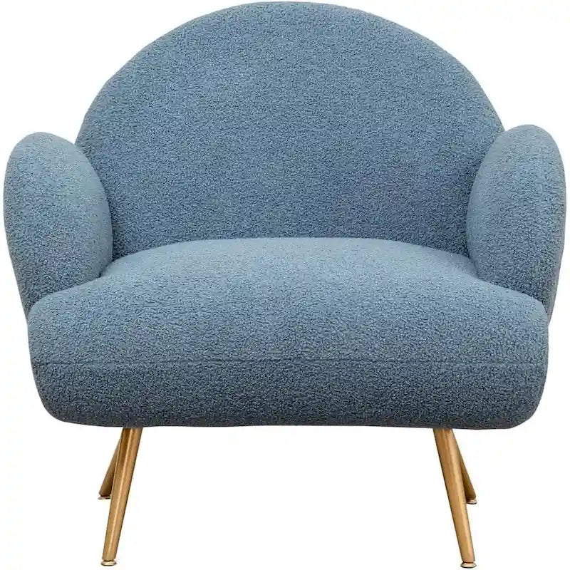 XINMICS Modern Accent Chair Upholstered Armchair for Living Room, Bedroom