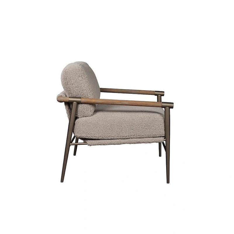 McNeal Upholstered Occasional Chair, Gray Wash