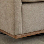 Mid Century Modern Swivel Accent Chair, 360 Degree Swivel Armchair For Living Room, Bedroom