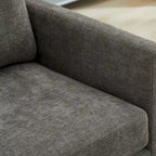 Mid Century Modern Swivel Accent Chair, 360 Degree Swivel Armchair For Living Room, Bedroom