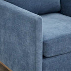 Mid Century Modern Swivel Accent Chair, 360 Degree Swivel Armchair For Living Room, Bedroom