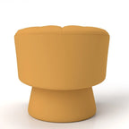Set di 2 poltrone a botte girevoli SEYNAR, moderne e glamour, con braccioli rotondi imbottiti in velluto, per il soggiorno