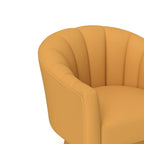 Set di 2 poltrone a botte girevoli SEYNAR, moderne e glamour, con braccioli rotondi imbottiti in velluto, per il soggiorno