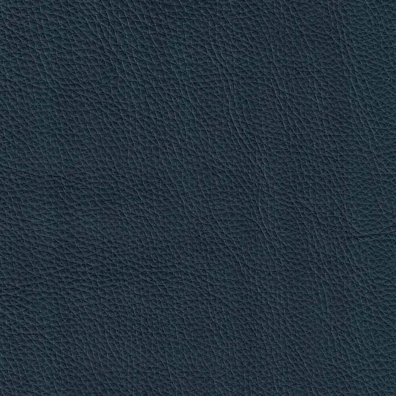 Poltrona in pelle pieno fiore Ivy Living Cassia con imbottitura in piume, memory foam e molle