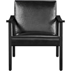 Yaheetech gestoffeerde bouclé-accentstoel, fauteuil met poten van massief hout - 24.5 L  28 W  29 H