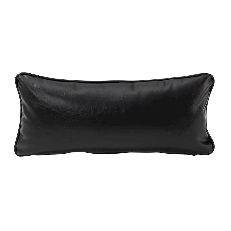 Glitzhome Polstersessel im Mid-Century-Modern-Stil aus PU-Leder mit Kissen – 25.75W x 33.75D x 30.75H