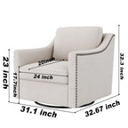 360 Degree Swivel Armchair