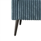 CraftPorch Corduroy Modern and Glamorous Velvet Upholstered Arm Chair