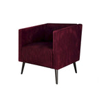 CraftPorch Corduroy Modern and Glamorous Velvet Upholstered Arm Chair