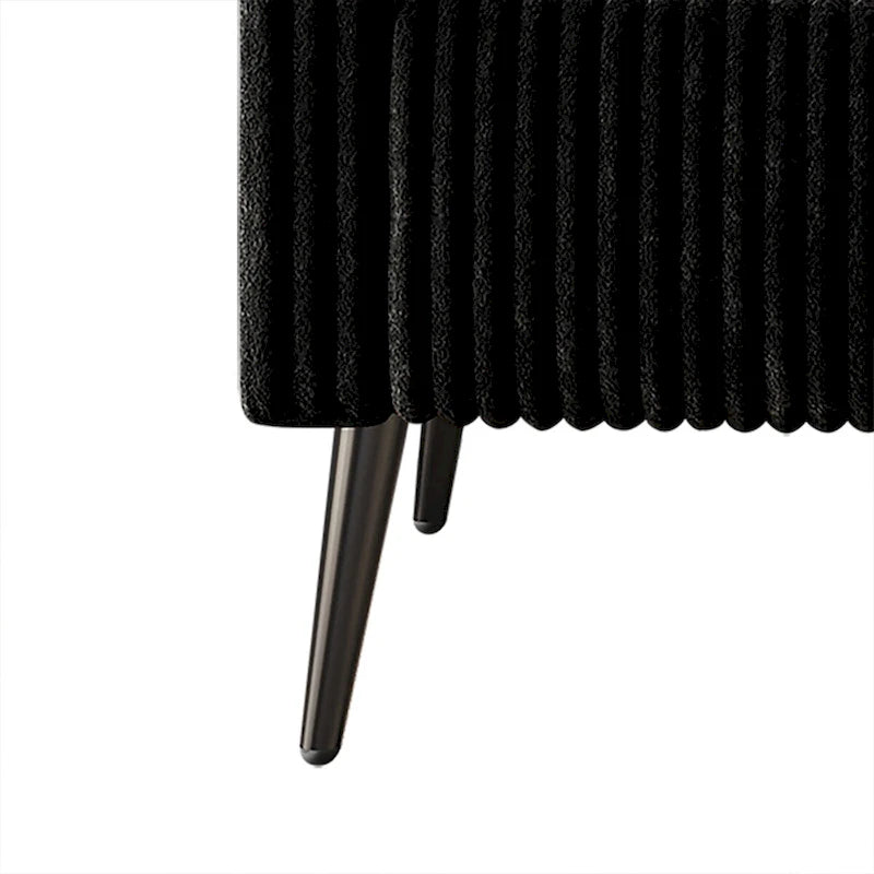 CraftPorch Corduroy Modern and Glamorous Velvet Upholstered Arm Chair
