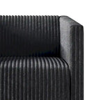 CraftPorch Corduroy Modern and Glamorous Velvet Upholstered Arm Chair