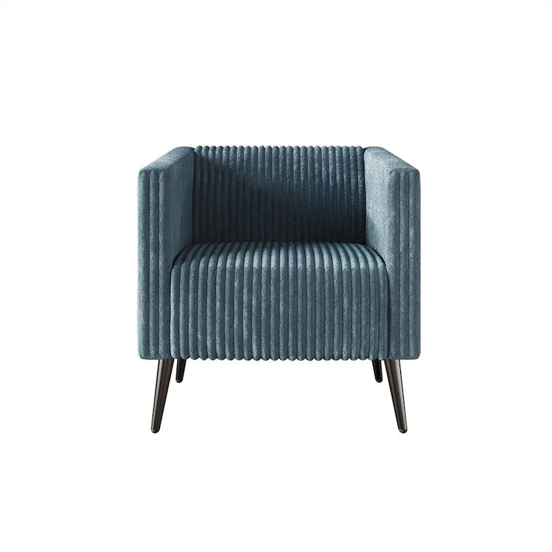 CraftPorch Corduroy Modern and Glamorous Velvet Upholstered Arm Chair