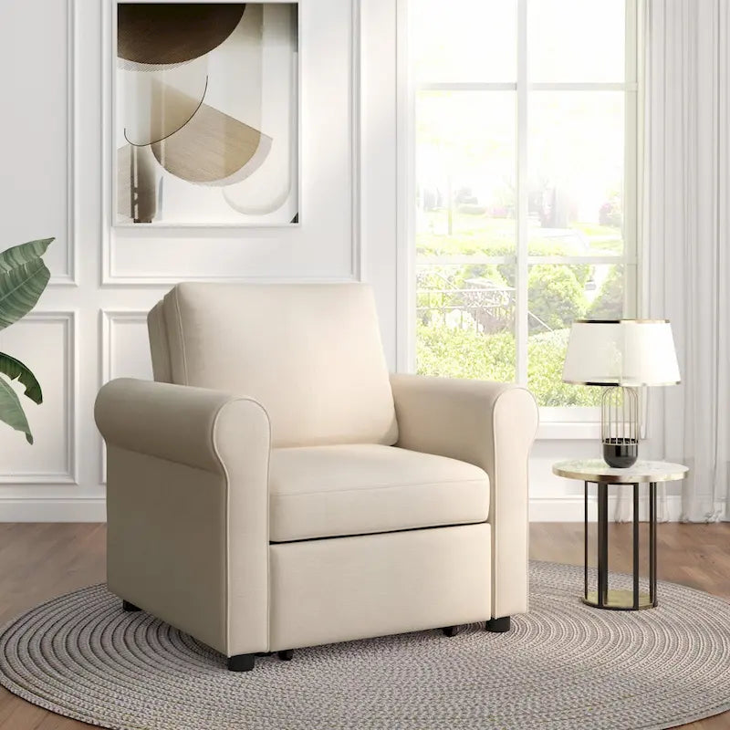 3-in-1 Sofa Bed Chair Convertible Sleeper Chair Bed