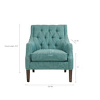 Modern Button Tufted Accent Chair