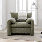 Chenille Oversized Armchair Accent Chair Single Sofa