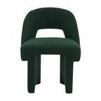 Boucle Modern Elegant Upholstered Accent Chair with MDF Wood Frame for Home Office Living Room & Bedroom