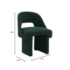 Boucle Modern Elegant Upholstered Accent Chair with MDF Wood Frame for Home Office Living Room & Bedroom