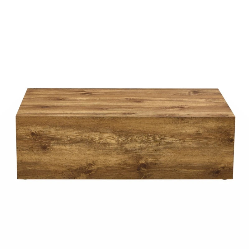 Modern MDF Coffee Table with Wood Texture Pattern