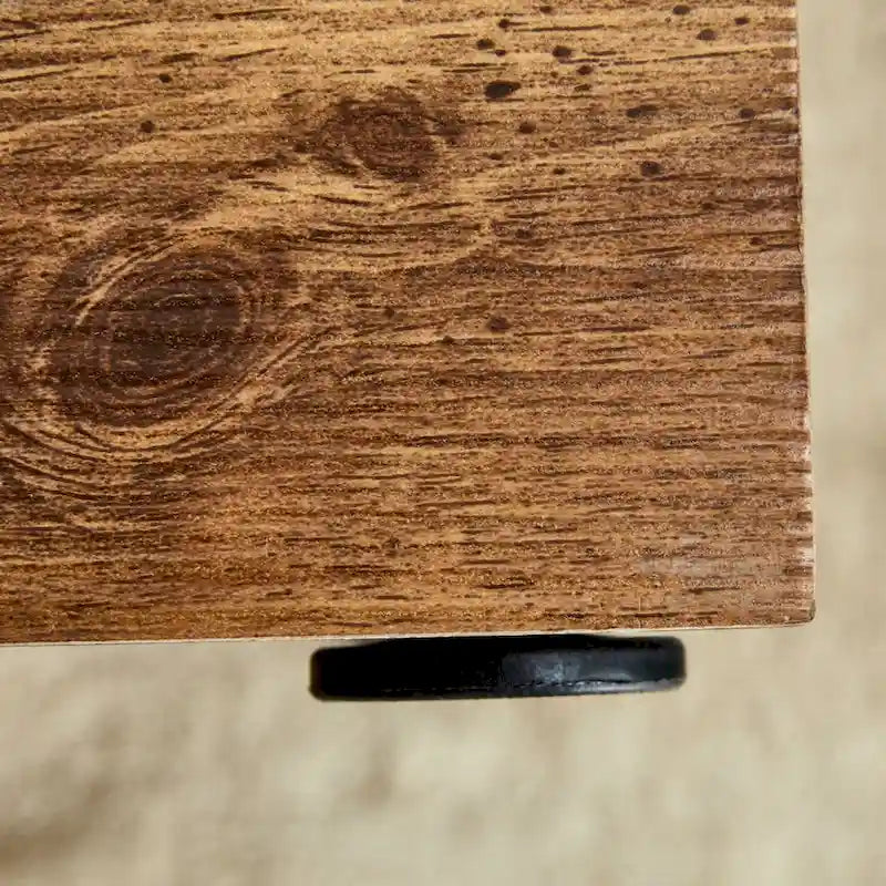 Modern MDF Coffee Table with Wood Texture Pattern