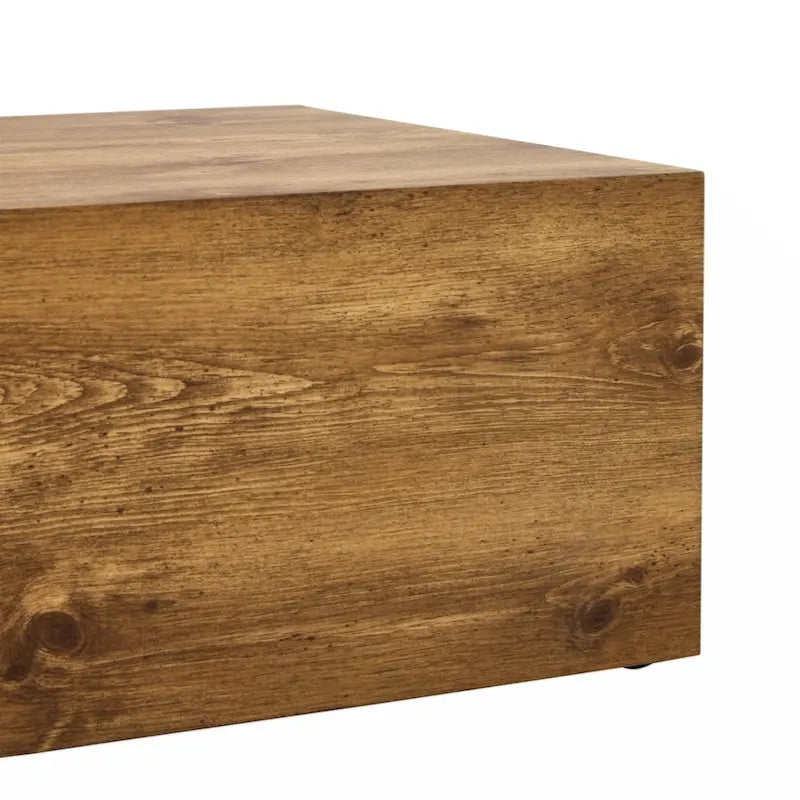 Modern MDF Coffee Table with Wood Texture Pattern