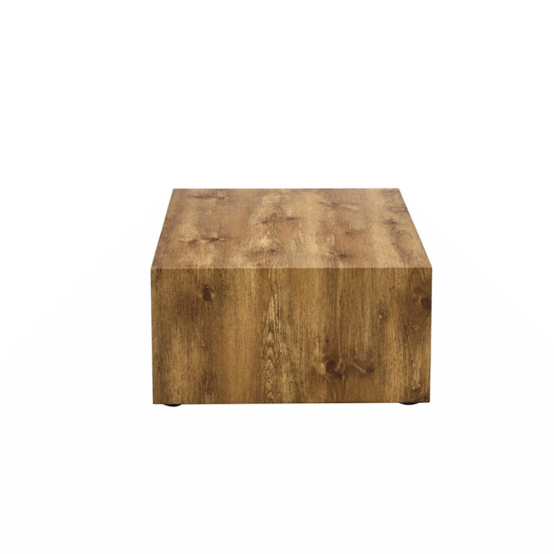 Modern MDF Coffee Table with Wood Texture Pattern