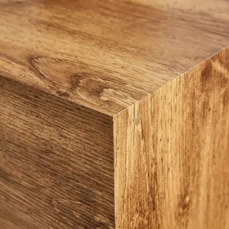 Modern MDF Coffee Table with Wood Texture Pattern