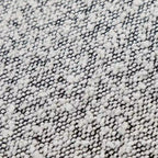 KINWELL 33 W gepolsterter Akzentsessel aus Sherpa-Bouclé-Stoff, drehbar (2er-Set)