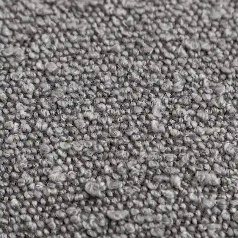 KINWELL 33 W gepolsterter Akzentsessel aus Sherpa-Bouclé-Stoff, drehbar (2er-Set)