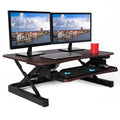 Height Adjustable Sit to Stand Electric Desk Riser