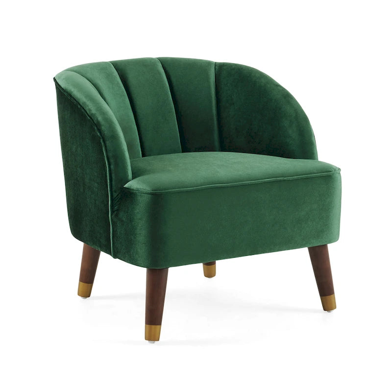 Mokena Modern Upholstered Club Chair (Set of 2) by Christopher Knight Home
