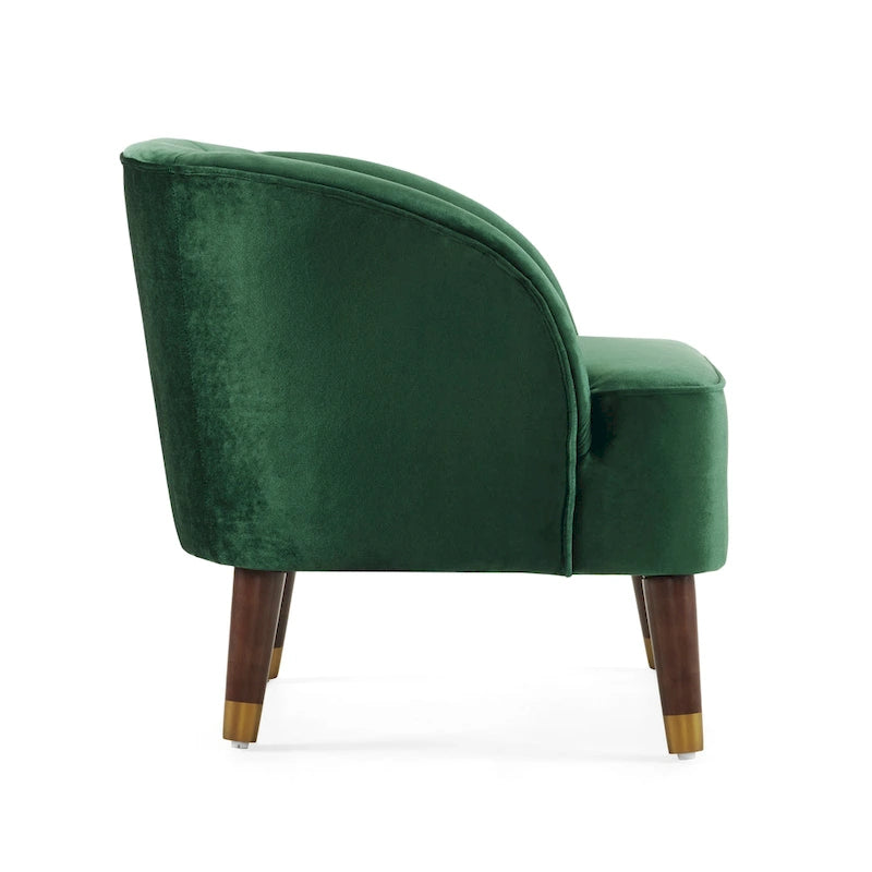 Mokena Modern Upholstered Club Chair (Set of 2) by Christopher Knight Home