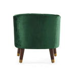 Mokena Modern Upholstered Club Chair (Set of 2) by Christopher Knight Home
