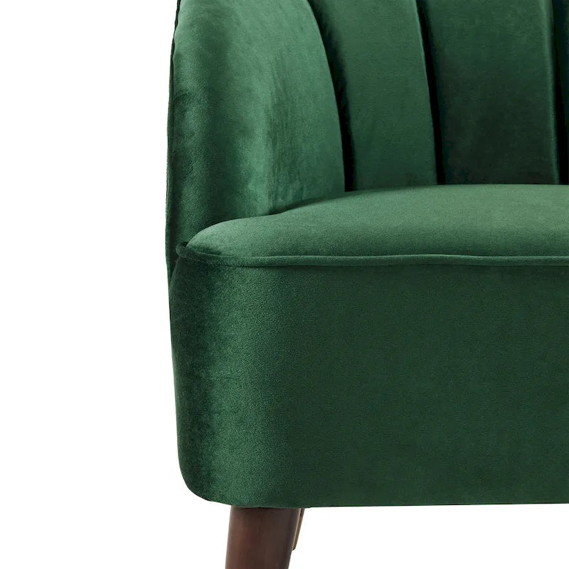 Mokena Modern Upholstered Club Chair (Set of 2) by Christopher Knight Home