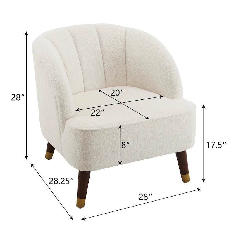 Mokena Modern Upholstered Club Chair (Set of 2) by Christopher Knight Home