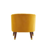 Mokena Modern Upholstered Club Chair (Set of 2) by Christopher Knight Home