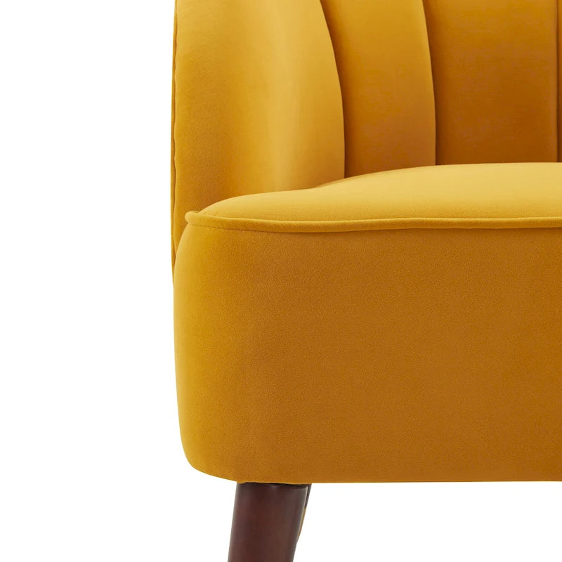 Mokena Modern Upholstered Club Chair (Set of 2) by Christopher Knight Home