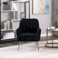 Moderne fauteuil in midcenturystijl voor de woonkamer of slaapkamer