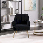 Moderne fauteuil in midcenturystijl voor de woonkamer of slaapkamer