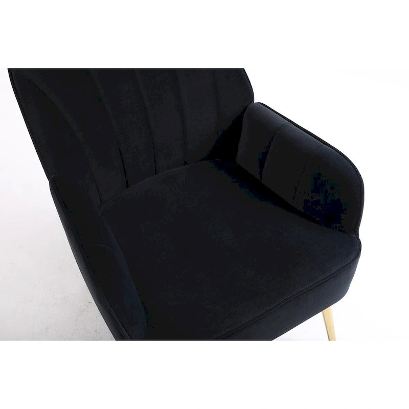 Moderne fauteuil in midcenturystijl voor de woonkamer of slaapkamer