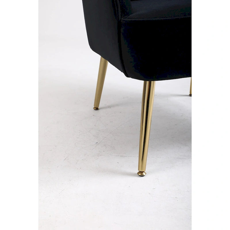 Moderne fauteuil in midcenturystijl voor de woonkamer of slaapkamer