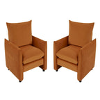 Lilian 33inW Modern Armchair Accent Chair Sofa Lounge Chair(Set of 2)