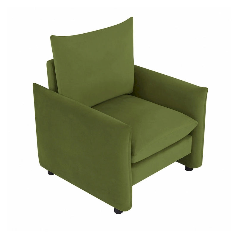 Lilian 33inW Modern Armchair Accent Chair Sofa Lounge Chair(Set of 2)