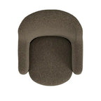 HomePop Upholstered Swivel Accent Chair