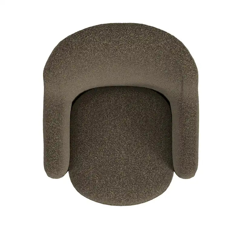 HomePop Upholstered Swivel Accent Chair