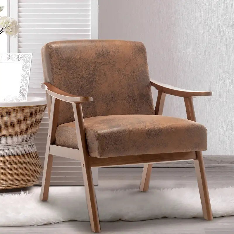 Silla moderna de mediados de siglo