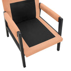 Roundhill Furniture Kelly Mid-Century-Modern-Akzentsessel aus Chenille mit Polsterung und Armlehnen