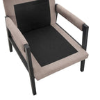 Roundhill Furniture Kelly Mid-Century-Modern-Akzentsessel aus Chenille mit Polsterung und Armlehnen